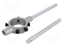 Wrenches for threading dies; cast zinc; Size: 38 x14mm