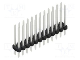Connector: pin strips; pin header; male; PIN: 24; 2mm; THT; 2x12
