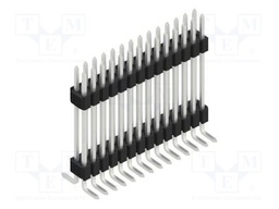 Connector: pin strips; pin header; male; PIN: 28; 1.27mm; SMT; 2x14