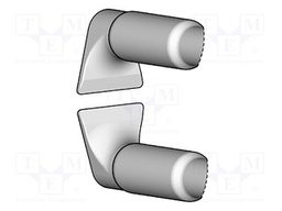 Tip; flat blade; for thermal stripping of wires
