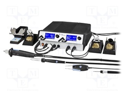 Service station; digital; ESD; 500W; 150/80W; 120W; 50÷550°C