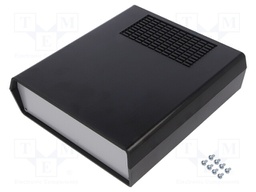 Enclosure: with panel; vented,PCB is fastened in guides; AUS