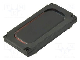 Loudspeaker; miniature; 700mW; 8Ω; 16x9x2.5mm; 20kHz; PEEK