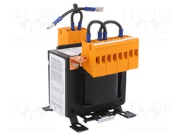 Transformer: mains; 100VA; 115V; 115V; Leads: terminal block; IP00