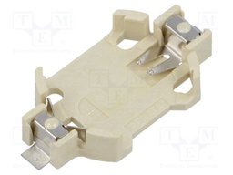 Socket; 2032,BR2032,CR2032; Batt.no: 1; horizontal,SMD; UL94V-0