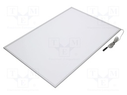 Lamp: LED light panel; Lumaire Basic; PMMA; 4000(typ)K; Size: A2