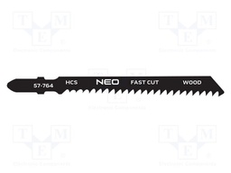 Hacksaw blade-set; wood,jigsaw; 8teeth/inch; 100mm; 2pcs.