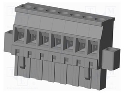 Connector: pluggable terminal block; plug; female; angled 90°