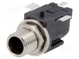 Socket; DC supply; male; with on/off switch,with locating post