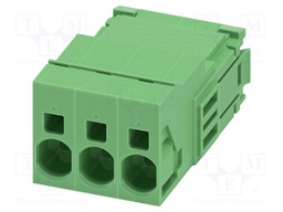 PCB connector, nominal cross section: 6 mm?, color: green, n