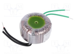 Transformer: toroidal; 21VA; 230VAC; 12V; 1.75A; 0.26kg; Ø: 60mm