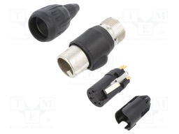 HEAVY DUTY FEMALE 5POLE XLR CABLE CONNECTOR