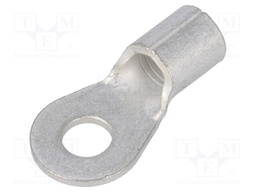 Ring terminal; M5; 6.64÷10.5mm2; crimped; for cable; tinned; 8AWG