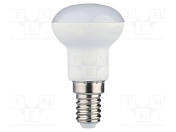 LED lamp; neutral white; E14; 220÷240VAC; 250lm; P: 2.9W; 120°; IP20