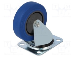 Transport wheel; Ø: 100mm; W: 32mm; H: 128mm; torsional; 150kg