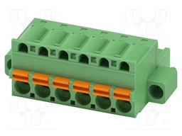 PCB connector, nominal cross section: 2.5 mm?, color: green,
