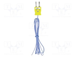Probe: K-type temperature; -50÷400°C; Accur: ±1,5°C; <5s; Ø: 2mm