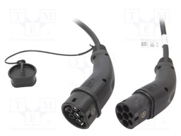 Cable; both sides,Type 2; 7.5m; one-phase; 3x6mm2+1x0,5mm2; 32A