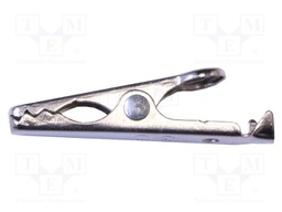Crocodile clip; 5A; Grip capac: max.4.8mm; Overall len: 28mm