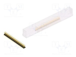 Connector: pin strips; pin header; male; PIN: 52; 2mm; SMT; 2x26