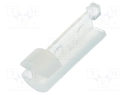 Spacer sleeve; LED; Øout: 3.6mm; ØLED: 3mm; L: 9.5mm; natural