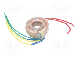 Transformer: toroidal; 20VA; 230VAC; 17V; 17V; 0.58A; 0.58A; 0.4kg