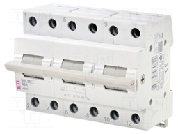 Mains-generator switch; Poles: 4; 230/400VAC; 80A; IP20