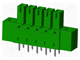 Connector: pluggable terminal block; socket; female; straight