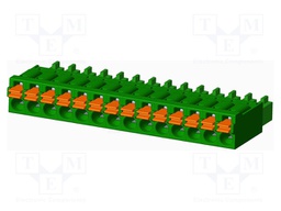 Connector: pluggable terminal block; plug; female; straight; 5.5A