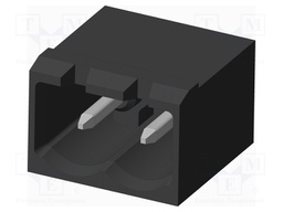 Connector: pluggable terminal block; socket; male; on PCBs