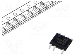 AC/DC Converter, Flyback, 85V to 265VAC In, 2.6W, SOIC-8