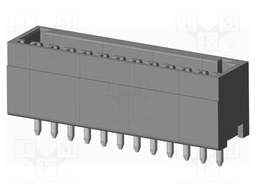 Connector: pluggable terminal block; socket; male; on PCBs