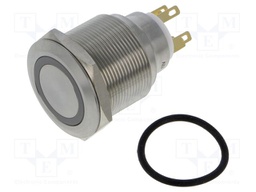 Switch: vandal resistant; Pos: 2; SPDT; 3A/220VAC; 5A/24VDC; IP65