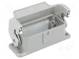 Enclosure: for Han connectors; Han A; size 10A; with latch; IP65