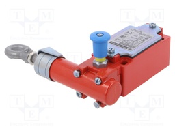 Safety switch: singlesided rope switch; NC x2 + NO; -25÷70°C
