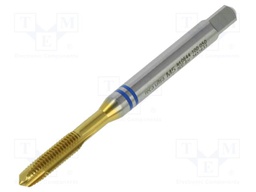 Tap; high speed steel cobalt HSS-E; Size: 4.9mm; M5; 0.8m; L: 70mm