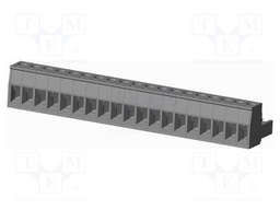 Connector: pluggable terminal block; plug; female; straight; grey
