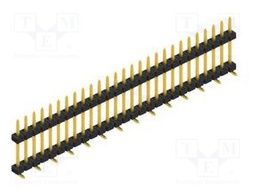 Connector: pin strips; pin header; male; PIN: 27; 2mm; SMT; 1x27