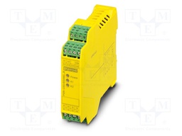 Module: safety relay; 230VAC; for DIN rail mounting; -25÷55°C