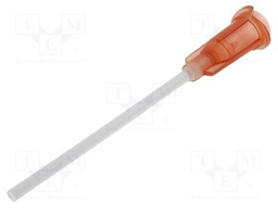 Needle: plastic flexible; 1.5"; Size: 15; straight; 1.37mm