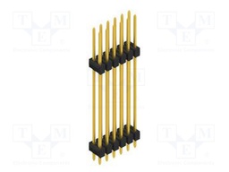 Connector: pin strips; pin header; male; PIN: 12; 2.54mm; THT; 2x6
