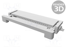 Connector: FFC (FPC); horizontal; PIN: 20; ZIF,bottom contacts