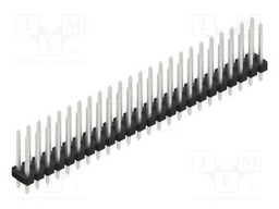 Connector: pin strips; pin header; male; PIN: 48; 2.54mm; THT; 2x24
