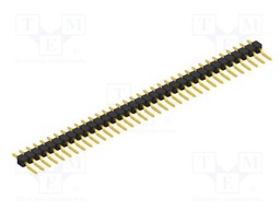 Connector: pin strips; pin header; male; PIN: 35; 2.54mm; SMT; 1x35