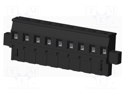 Connector: pluggable terminal block; plug; female; angled 90°