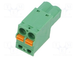 Connector: pluggable terminal block; HW; 10A; 300V; plug; female