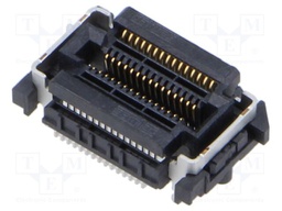 Connector: PCB to PCB; female; PIN: 30; 0.5mm; gold-plated; SMT,THT
