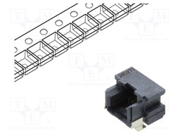 Connector: wire-board; GT50; SMT; horizontal; PIN: 4; socket; male