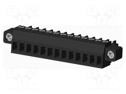 Connector: pluggable terminal block; plug; female; straight; 300V