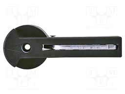 Direct handle; LBS; black; disconnector LBS 160A